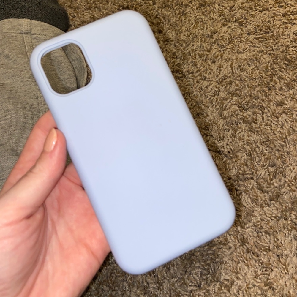 iPhone 11 blue case!